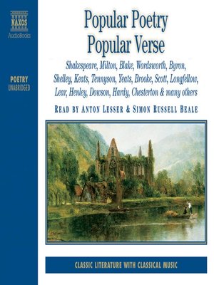 cover image of Popular Poetry, Popular Verse, Volume 1